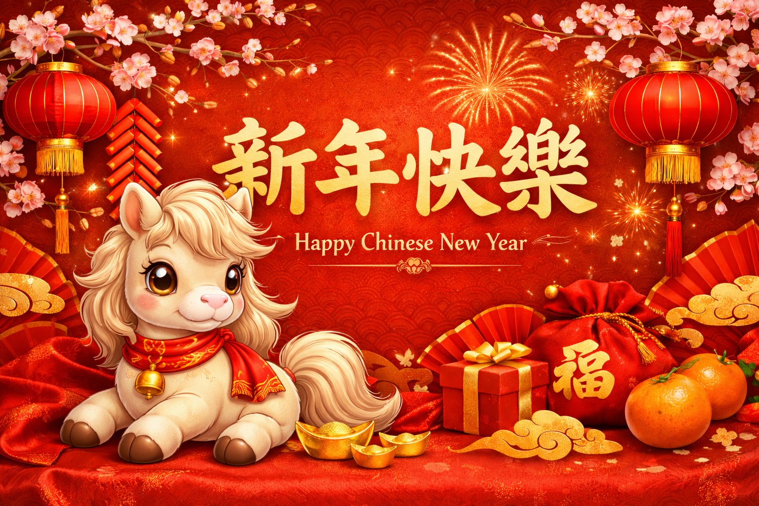 Figurines Update: Chinese New Year Pack (Red Envelope, Rabbit Lantern, Firecrackers & More)