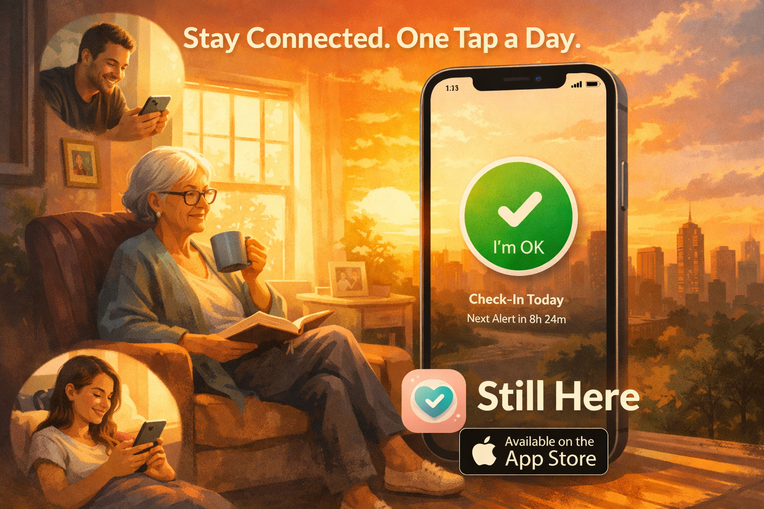 A Tiny Daily Habit That Helps Everyone Worry Less (Introducing Still Here)